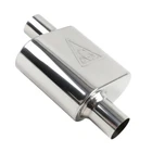 Stainless Steel Performance Universal Muffler 2.25" Id X 2.38" Od 13" Long New. Price: $41.81.