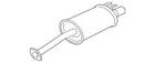 Genuine Honda Muffler 18307-SNE-A11 New. Price: $344.42.