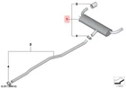 Genuine Mini Cooper R60 R61 ALL4 Silencer System 18302239424 New. Price: $1097.85.