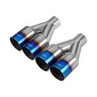 Upower Dual Exhaust Tip Inch Inlet Outlet 2.5" To 3.5"... Fast Ship New. Price: $90.10.