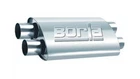 Borla 400286 Pro-xs Muffler Dual 2.5" Inlet/outlet 19" 9.5" Wide 4" Height New. Price: $276.99.