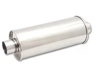 Vibrant 1119 Streetpower Round Muffler 6X9X14 Fits Custom Exhaust New. Price: $129.99.