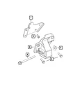 Genuine Mopar Engine Mount Insulator 68248789AC New. Price: $181.30.