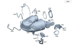 Genuine Mercedes-benz Exhaust Gas Line Rear 206-490-24-01 New. Price: $1196.17.