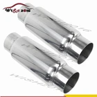 3" Inlet Outlet Stainless Steel Exhaust Muffler 12" Pair Of Inch Resonator New. Price: $64.99.