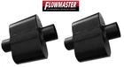 Flowmaster Super 10 Series Chambered Muffler Pair Oval 3" Center In / Out 843015 New. Price: $199.90.