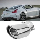 Exhaust Pipe Tip Rear Tail Throat Muffler Stainless For Nissan 370Z 2018 New. Price: $26.59.