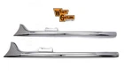 Wyatt Gatling 36" Fishtail Exhaust Muffler Set 1995-2016 Harley Touring Flt New. Price: $206.95.