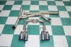 15-21 Wrx 2.0L Motor Aftermarket Stainless Exhaust System Set Quad Tips Assembly Used. Price: $489.99.