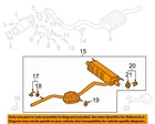 Audi Oem 17-19 Q7 Exhaust System Components-muffler Pipe 4M0253181AR New. Price: $1998.00.