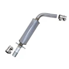 Stainless Steel Direct Resonator Pipe Fits: 1999-2005 Volkswagen Beetle 1.8L New. Price: $94.81.