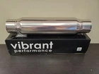 Vibrant Performance 1795 Bottle Style Resonator, 3" Inlet/outlet X 18" Long New. Price: $119.99.