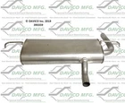 Exhaust Muffler Assembly-direct Fit Davico 390359 New. Price: $235.99.