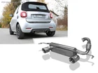 Fox Duplex Sport Exhaust Smart Forfour Brabus 453 100MM Double-walled With V Brand. Price: $1000.11.