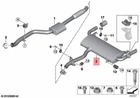 Genuine Bmw X3 G01 1.6 20IX Rear Silencer With Exhaust Flap 18309846288 New. Price: $879.11.