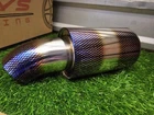 Car Exhaust Muffler BKK88 Racing Turndown Tip 2.5 Inlet And 3.0 Outlet New. Price: $85.00.