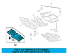 Mercedes-benz E-class Front Radiator Support Air Duct A2075000555 New. Price: $144.35.