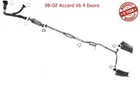 Dual Exhaust System Pipe Converter Muffler For 4 Door 3.0L Honda Accord 98-02 New. Price: $790.00.