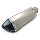 Exhaust Muffler Force Ducati Hyperstrada / 939 Silencer Stainless Steel-carb New. Price: $134.99.