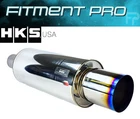 Hks 34005-FK001 Hi-power Titan-tp Universal Muffler Exhaust Turbo 75MM / 3" Pipe New. Price: $500.00.