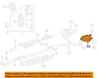 Honda Oem 17-19 Cr-v Exhaust System Components-rear Muffler 18305TLAA54 New. Price: $272.05.