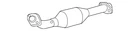 Genuine Toyota Converter & Pipe 17410-0P660 New. Price: $882.09.