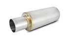 Vibrant Tpv Turbo Round Muffler (23IN Long) With 4IN Tip Straight Cut New. Price: $219.99.