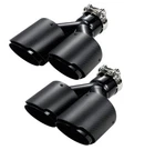 A-karck Carbon Fiber Exhaust Tip 2.5" Inlet To Dual 3.5" Outlet Universal Fit Used. Price: $100.00.