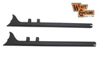 33" Scalloped Fishtail Mufflers Evo Tc Touring Flt 1995-2016 Black Wyatt Gatling New. Price: $142.54.