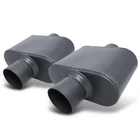 Epa 2X3" Center Inlet/outlet Stainless Steel Single Chamber Exhaust Muffler Grey New. Price: $59.55.