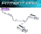 Invidia Q300 Quad Roll Stainless Tips Catback Exhaust For Subaru Wrx 22-24 Vb New. Price: $1641.49.