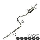 Stainless Steel Resonator Muffler W/ Hangers + Bolts Fits: 1997-2002 Escort New. Price: $247.81.