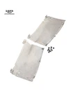 Mercedes R230 Sl-class Left Right Exhaust Muffler Pipe Rear Heat Shields Set Oem Used. Price: $49.99.