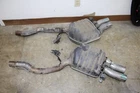Bmw E63 E64 M6 Right & Left Exhaust Muffler Pipe Tail System Set Oem 112K Used. Price: $899.99.