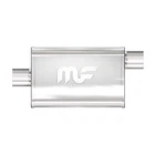 2.5" Inlet Outlet Center Offset - 4X9 Oval 14" Body Magnaflow Muffler Ss 11226 New. Price: $139.95.