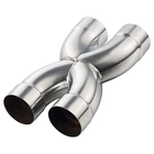 Lcgp Universal 3IN Out Crossover Pipe 12IN Stainless Steel Exhaust New. Price: $77.45.