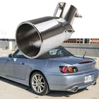 1PCS Silver 1.5-2.1" Rear Exhaust Pipe Tail Muffler For 2005 Honda S2000 New. Price: $54.14.