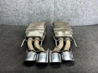 Mercedes W216 S63 CL63 CL65 Amg Exhaust Mufller Tips Left And Right Set Oem Used. Price: $850.00.