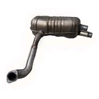 2013-2016 Porsche Cayman Boxster Rear Left Main Muffler 98111123101 Oem Used. Price: $212.41.