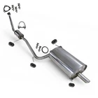 Stainless Steel Resonator Pipe Rear Muffler Fits 1998-2002 Honda Accord 2.3L 4DR New. Price: $209.81.