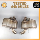Maserati Levante M161 Exhaust Mufflers Dual Tips Left & Right Side Set Oem 64K Used. Price: $269.75.