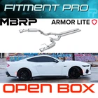 Mbrp 3" Race Catback Exhaust 2024-2026 Ford Mustang Gt 5.0L Fastback S7253AL. Price: $559.83.