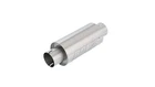 Borla 401343 Universal Resonator 3" Center/center 5" Round T-304 Notched Necks New. Price: $144.95.