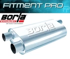 Borla Universal Oval Transverse 2.5IN Inlet/outlet 19" 10.25"X5.5" Turbo 40477 New. Price: $390.99.