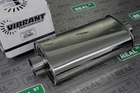 Vibrant Performance Streetpower Oval Muffler 3" Inlet/outlet (center-center) New. Price: $159.99.