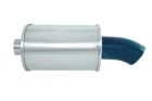 Megan Racing Universal Exhaust Curved Down Blue Tip Muffler MR-MU-MFG-2 New. Price: $154.25.
