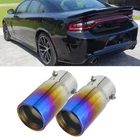 2XFOR Dodge Dart Viper Exhaust Pipe Tip Rear Tail Throat Muffler Stainless New. Price: $56.99.