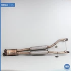 13-15 Jaguar Xf X250 3.0L S/c Rwd Intermediate Exhaust Muffler Dual Pipe Oem Used. Price: $140.37.