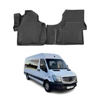 Omac Floor Mats Liner For Mercedes Sprinter W906 2006-2018 Black Tpe All-weather New. Price: $69.99.