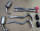 2015-2017 Roush Mustang Coupe Gt 5.0L Black-tip Cat-back Exhaust System Pipe Used. Price: $1200.00.